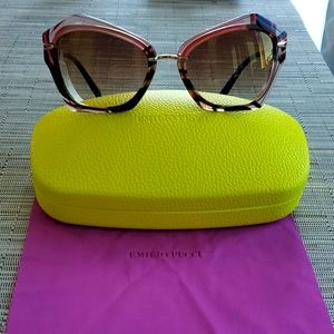 Emilio Pucci Rectangular Sunglass